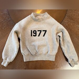 Essentials Heather Gray Sweatshirt